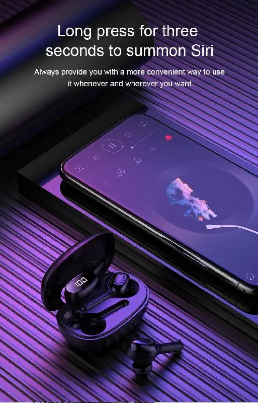 Erilles Bluetooth наушники беспроводные стерео звуковые спортивные переводчики