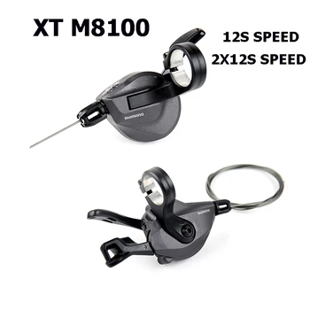 

SHIMANO XT M8100 Shifter Lever SL M8100 RAPIDFIRE Plus Shifting Lever 12-speed 2x12-speed Derailleurs
