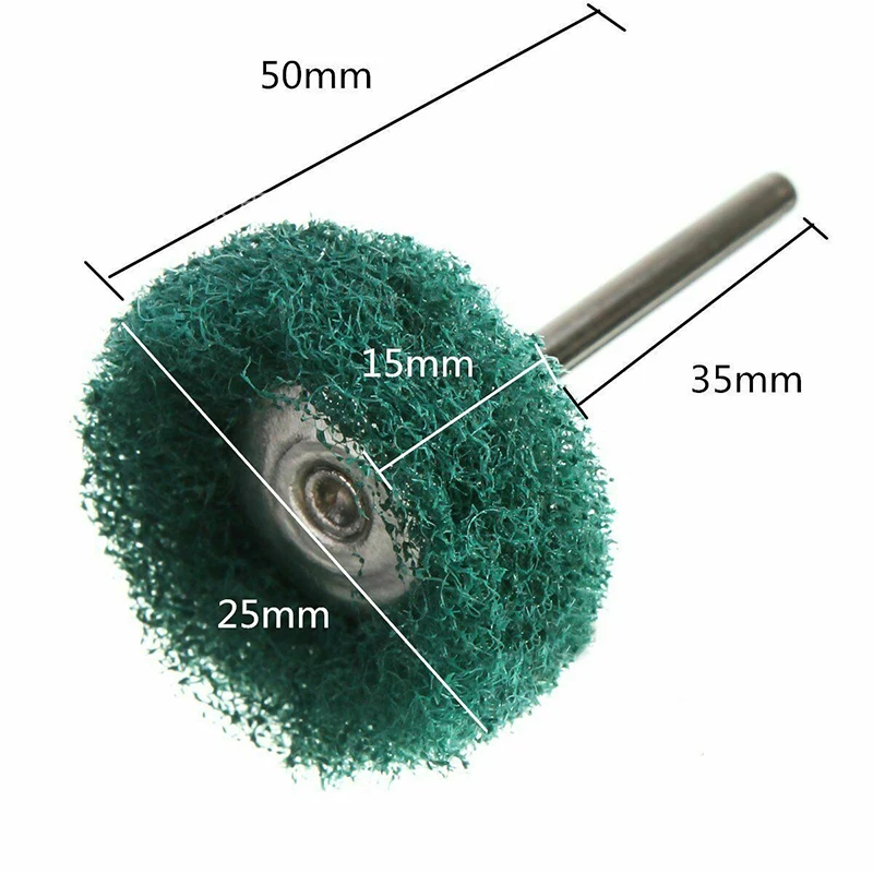

80pcs Set Polishing Wheels Polishing Wheel 25 Mm 80 150 240 300Grit For Ceaning Descaling New Hot Sale
