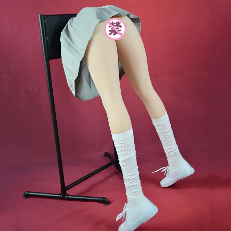 Sec Dolls Half Body Silicone Erotic Doll Skeletons Toys For Men Silikonpuppe Sex Real Doll 100cm Leg Model tpe Sexdoll Big Butt