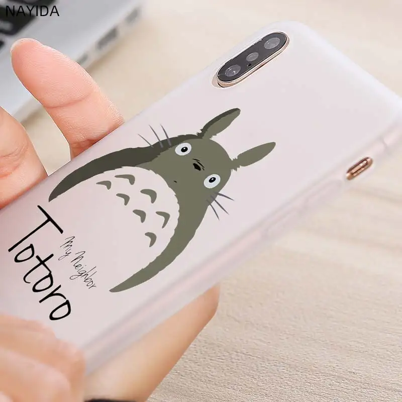 Мягкий чехол для Xiaomi 10 8 A2 A3 Cc9 Lite Mi 9se A1 6X 5X Note Pro Totoro portsoot Sprite|Бамперы| |