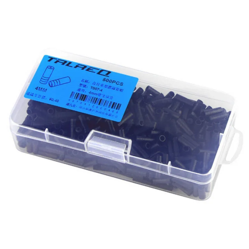 500 PCS Mountain Road Bike Bicycle Brake Gear Outer Cable End Caps Tips Crimps Shift Wire Tip Cap Housing | Спорт и развлечения