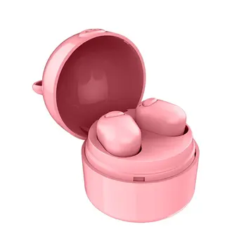 

Bluetooth 5.0 Earphone For Girls Women True Wireless Earbuds Cute Pig Shape Headset Stereo with Mic For All Smartphones