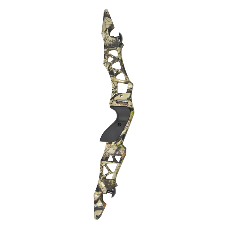 Camo 21 дюймов Рекурсивный лук ILF Riser Authentic JUNXING Takedown ручка охотничий лук Riser мишень стрельба из лука соревнование лук ручка - Цвет: Camo