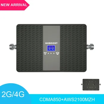 

3G4G Cell phone signal Amplifier CDMA850+AWS2100mhz LCD Display Signal Booster 70dB cellular phone Dual Band amplifier Repeater