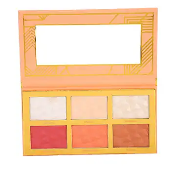 

Blush 6-color contour for beautiful long-lasting pigment light that brightens contours