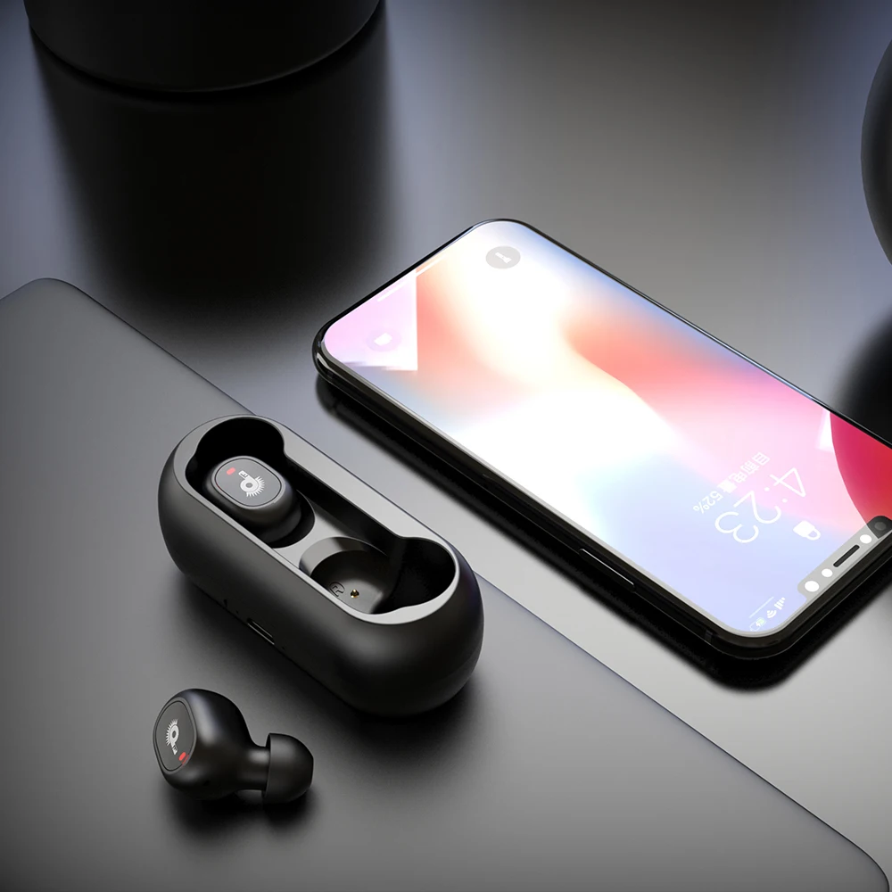 Наушники вкладыши Tws с Беспроводной гарнитура Bluetooth 5 0 наушники активное Шум