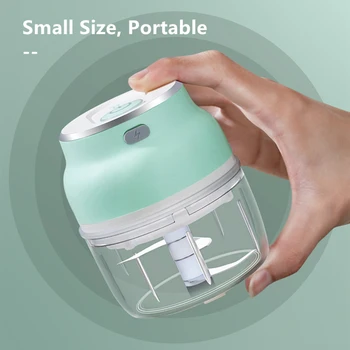 

Electric Mini Food Garlic Vegetable Chopper Grinder Crusher Press For Nut Meat Fruit Onion Multi-function Processor Kitchen