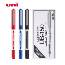 10 шт UNI гелевая ручка UB-150 Uni-ball Eye Micro черная ручка 0,38 мм/0,5 мм чернила большой емкости офисные школьные принадлежности