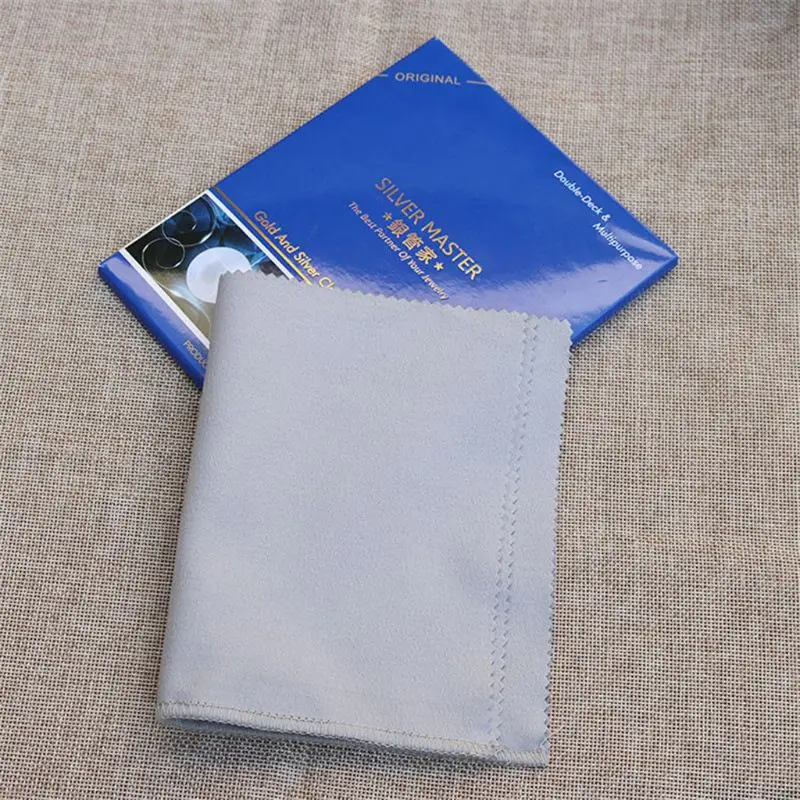 Polishing Cleaning Cloth Cotton for Gold Silver Jewelry Watch Non
