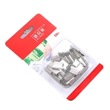 Supkiir Paper Clip Dispenser 8 Pack Portable Handheld Clam Clip Dispenser with 64 Metal Clips for School Office