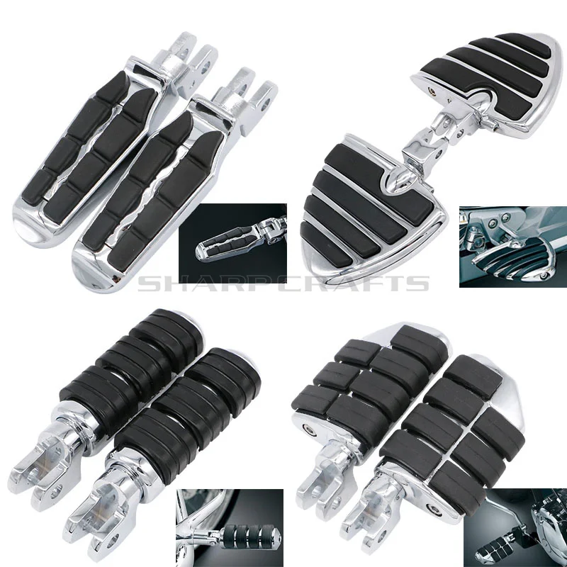 Подножки для водителя подножки YAMAHA Dragstar V Star XVS650 DS650 XVS1100 DS1100 Max носить XV750 XV1100 Stryker