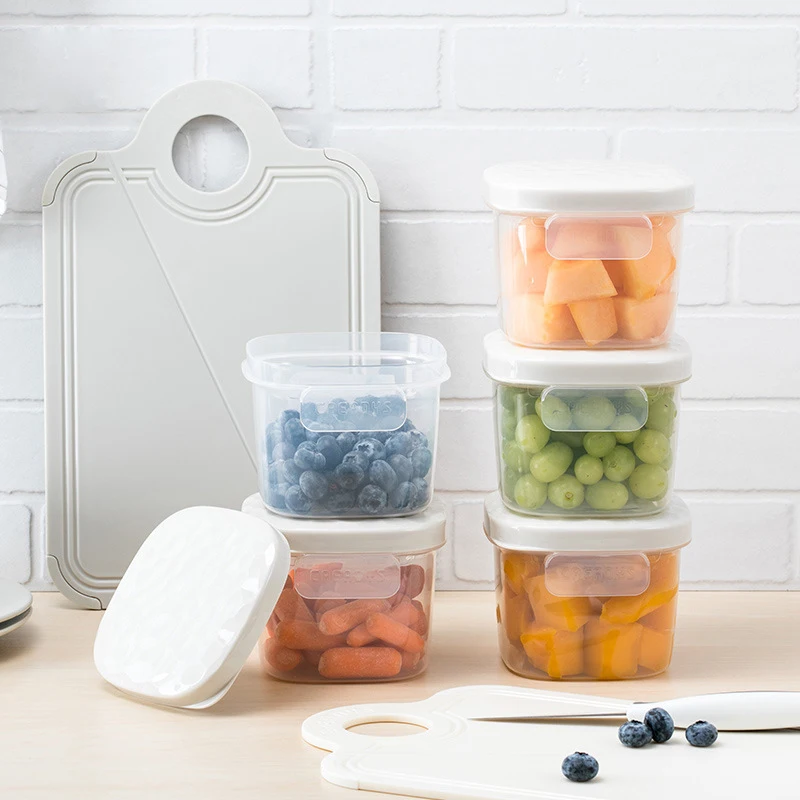 

Fresh-keeping Box High Temperature Resistance PP Fruit Preservation Box Microwave Heating Multifunction High Quality Lunch Box