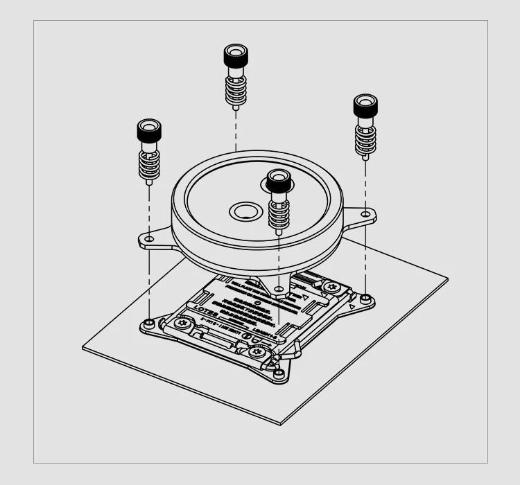 Курган LTFHBX-04N-V2, для Intel 2011/X99/X299 cpu водяные блоки Mirror Extreme, LRC RGB v2 акриловый микро водяное охлаждение
