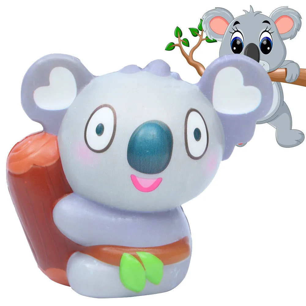 Мягкие и милые Gigantes Koala Squeeze игрушки мягкие Изысканные милые коала ароматизированный медленно поднимающийся декомпрессионный ToysW725