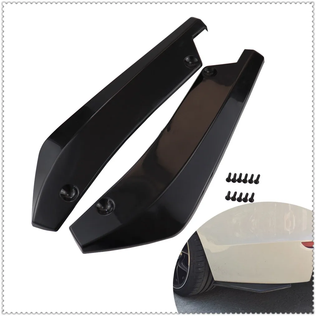 

Car bumper spoiler diffuser angle protector fin for Volkswagen VW B6 Jetta Mk5 MK6 Any Cars Phaeton 4.2 EOS 3.2 V6