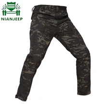 Военные тактические брюки мужские камуфляжные прямые армейские брюки карго специальная производительность страйкбол пейнтбол брюки длинные брюки 5XL