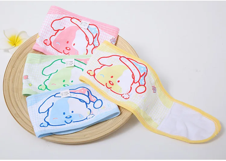 Cartoon Navel Band Soft Adjustable Newborn Bellyband Belly Band Baby Infant Umbilical Belt Navel Protection Belt 1pc baby accessories girl