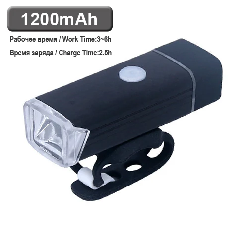 NEWBOLER велосипедный фонарь USB светодиодный перезаряжаемый набор для горного цикла Передняя Задняя фара Яркий велосипедный передний фонарь - Цвет: Black