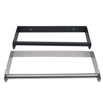 

Kitchen Tool Storage Box Space Aluminum Storage Shelf Bathroom Towel Hanger Rolling Paper Cabinet Cabinet Wall Hanger