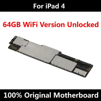 

Original Motherboard For iPad 4 64GB Wifi Version Unlocked Mainboard With Full Chips IOS 100% Working Logic Board