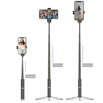 

New Design Multi-functional Bluetooth Portable Selfie Stick Handheld Stick with Invisible Tripod GY shop