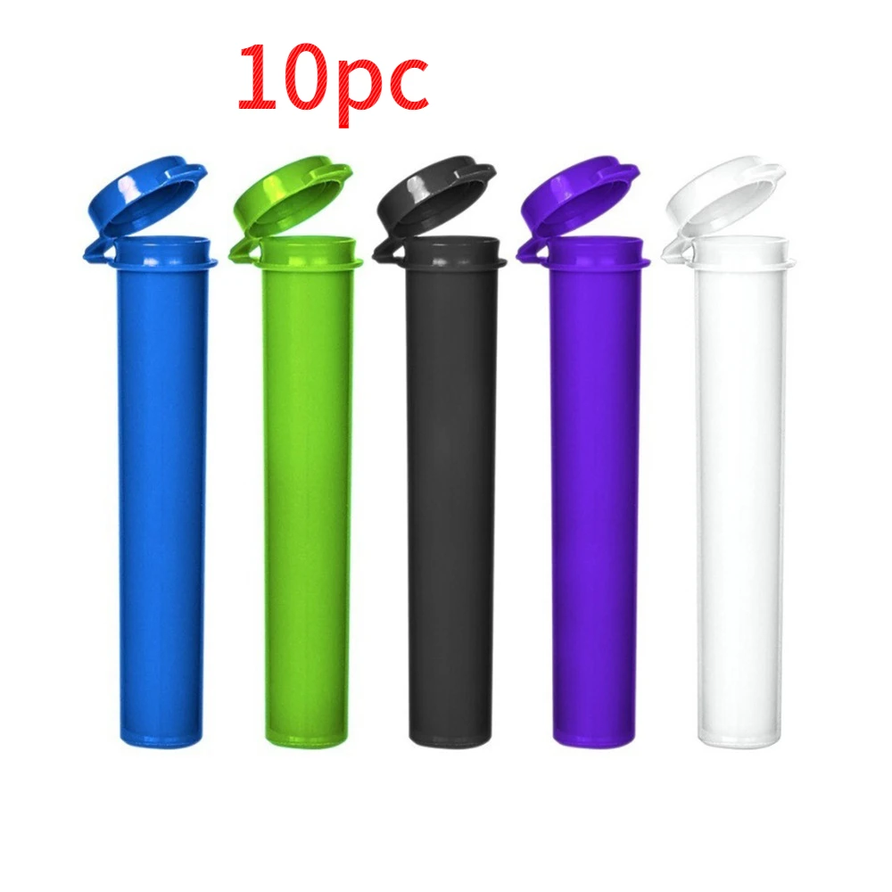 10pc 120mm Cone Filler Cones Rolled Hemp Holder Doob Tube Pill Box