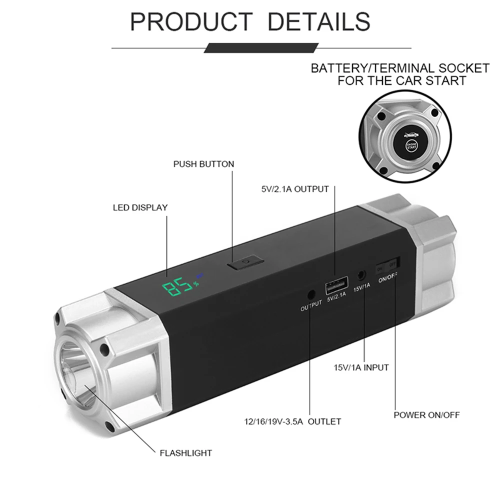 diesel car battery jump starter