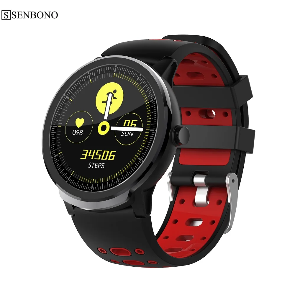 

SENBONO S10 pro Full Touch Men Women Smart Watch Heart Rate blood Pressure Monitor smartwatch Sports Clock for IOS Android phone