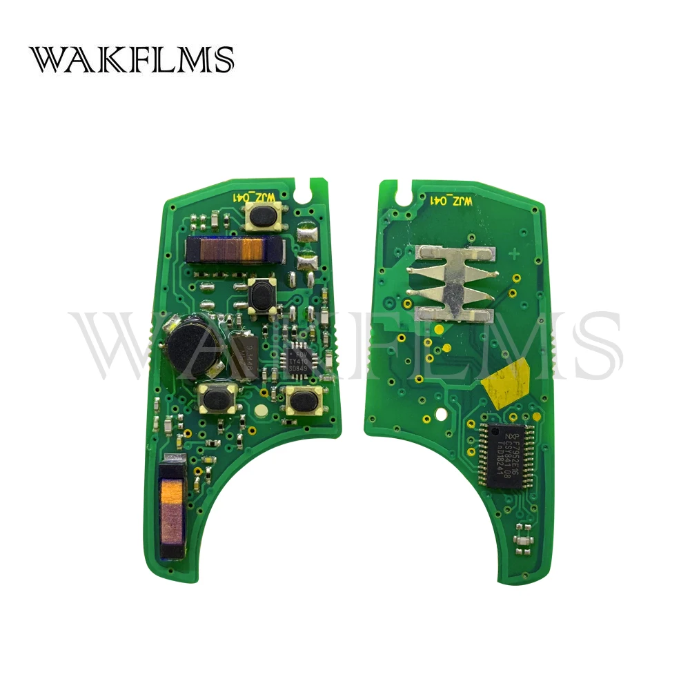 3 Button Remote Car Key 315MHz 433MHz For Chevrolet with PCF7952 Chip Smart System