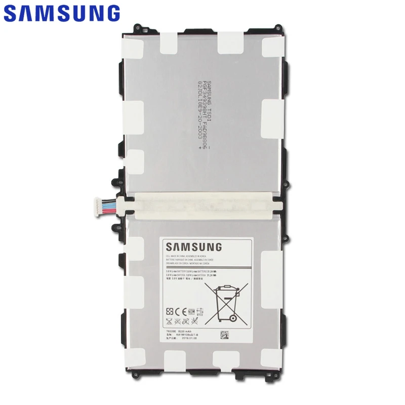 Планшет Батарея для samsung Примечание 10,1 вкладка Pro P600 P601 SM-T520 SM-T525 SM-P605K SM-P607 P605 P607T T8220E T8220C T8220U