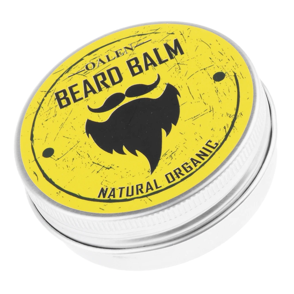 30g Men Beard Wax For Styling Beeswax Moisturizing Smoothing Gentlemen Beard Care Hair Loss Products