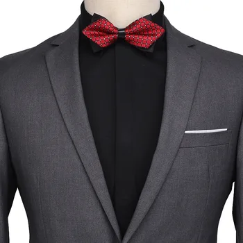 

Linbaiway Classic Skinny Slim Bowties Men's Suit Bridegroom Party Dress Wedding Necktie Bow Ties Women Gentleman Bowknots