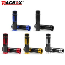 1 комплект 7/" 22 мм углеродное волокно Бар Конец мотоцикла рукоятки «Грипсы» баров Универсальный велосипед для Suzuki Yamaha Triumph MV Agusta Buell