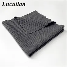 Lucullan 40X40 см безedgeless витражные краски интерьера из Микрофибры Для Вытирания ткань супер абсорбирование без ворса вафельное плетение полотенца