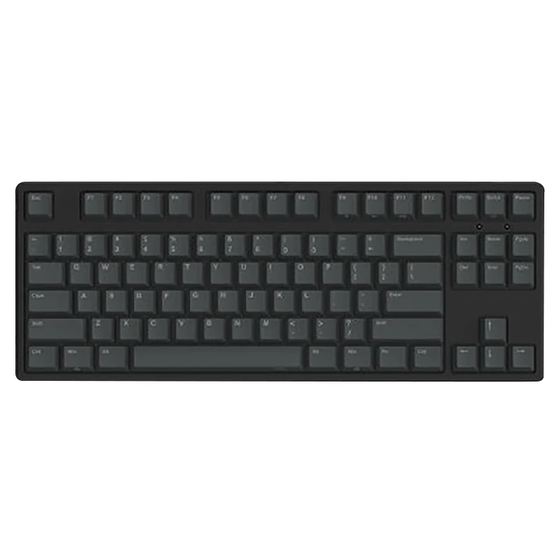 IkBC-C87 игровая машина клавиатура вишневая черная ось PBT Keycap Cherry Mx серебристый переключатель коричневая скорость без подсветки игровая клавиатура