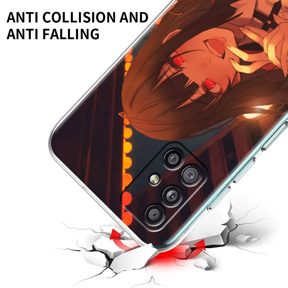 Soft Case for Samsung Galaxy A51 A71 M31 A42 5G A21s A41 M51 A31 M31s Cover Phone Back Shell Capa Kakegurui Jabami Girl Anime