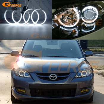 

For Mazda 3 Speed Mazdaspeed BK 2007 2008 2009 Excellent Ultra bright headlight illumination CCFL Angel Eyes kit halo rings