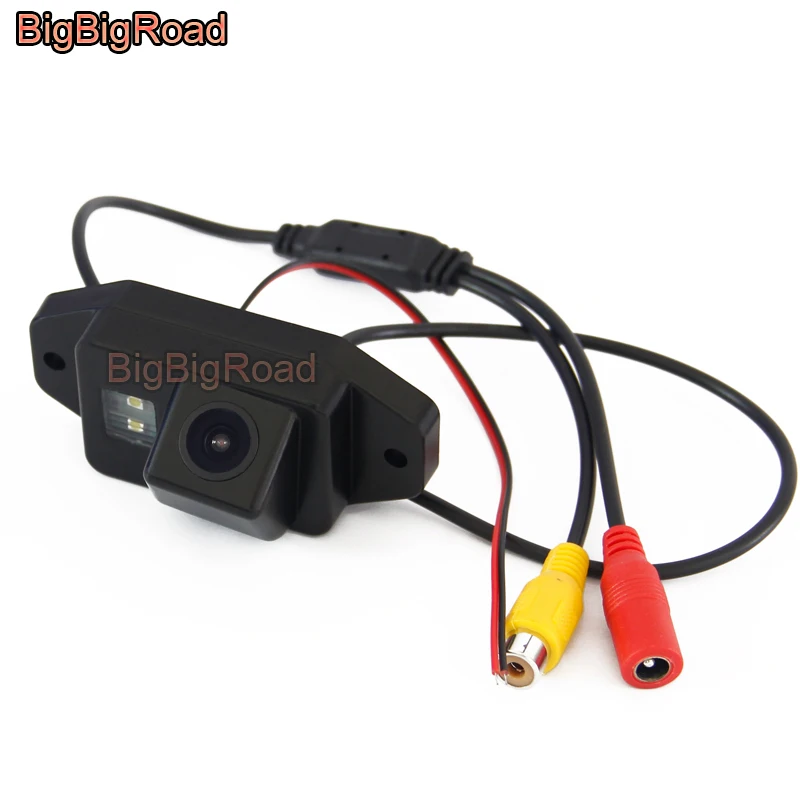 

BigBigRoad Car HD Rear View Backup Camera For TOYOTA Land Cruiser LC J 100 LC100 J100 1998 1999 2000 2001 2002 2003 2004 2005