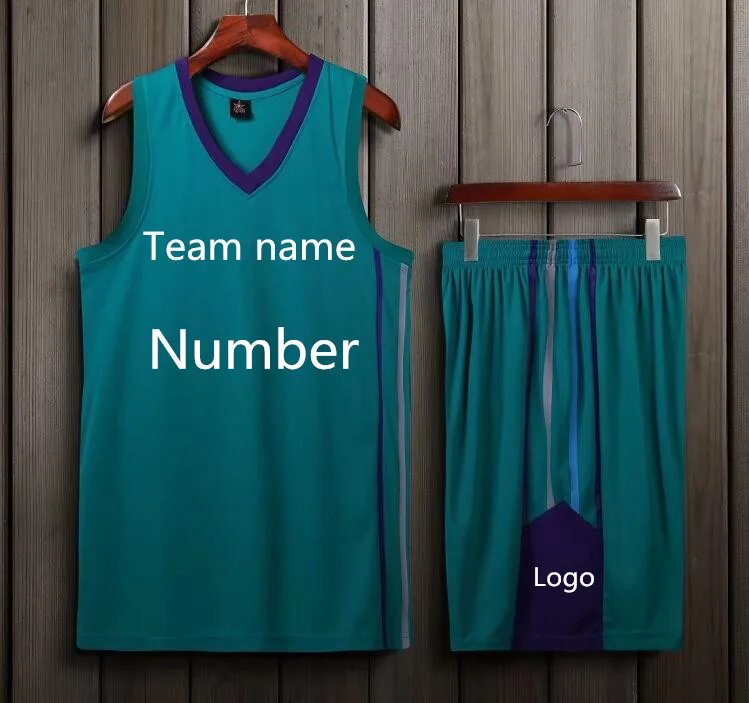 

New season new basketball uniform adult size single back pocket custom name and number training game jersey wasp