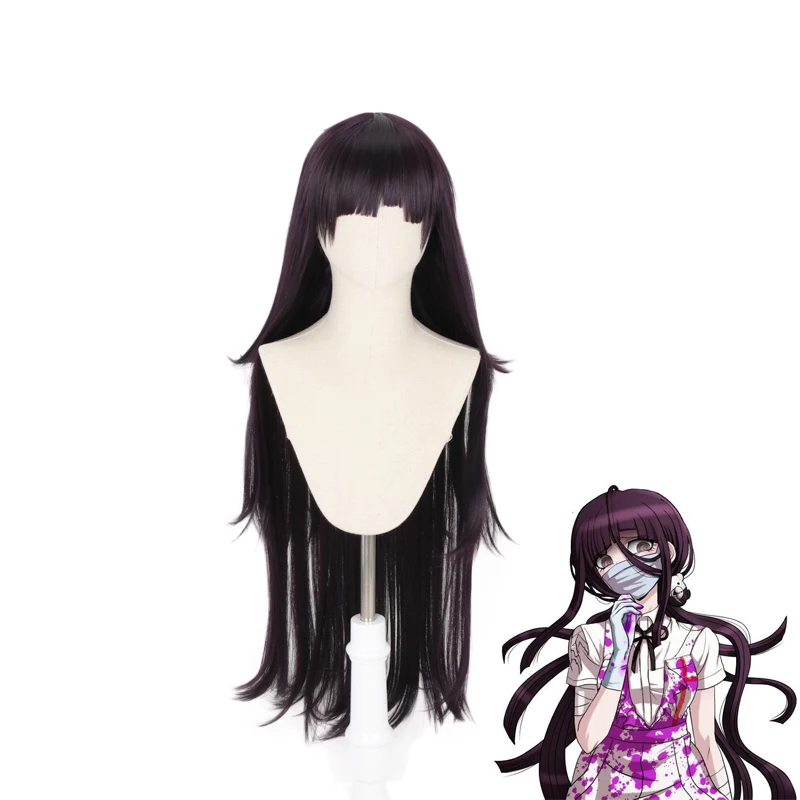 Парик для косплея Dangan Ronpa Tsumiki Mikan женские термостойкие искусственные волосы| |