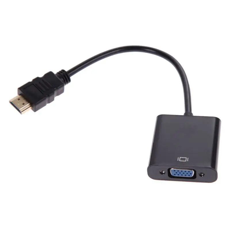 1080P Micro HDMI/Mini HDMI/HDMI в VGA конвертер адаптер с о видео кабелем черный|Адаптеры Type-C| |