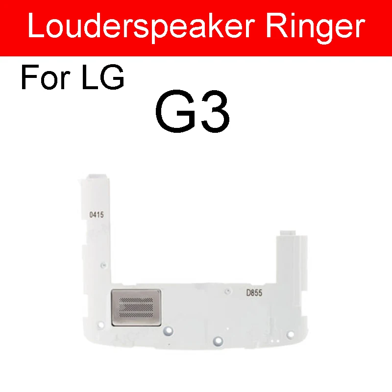 Громче Динамик звонка для LG G2 G3 G4 G5 G6 G7 G7+ G7ThinQ Q6 M700 V10 V20 V30+ плюс V35 громкий Динамик звук зуммера модуль - Цвет: For LG G3 White