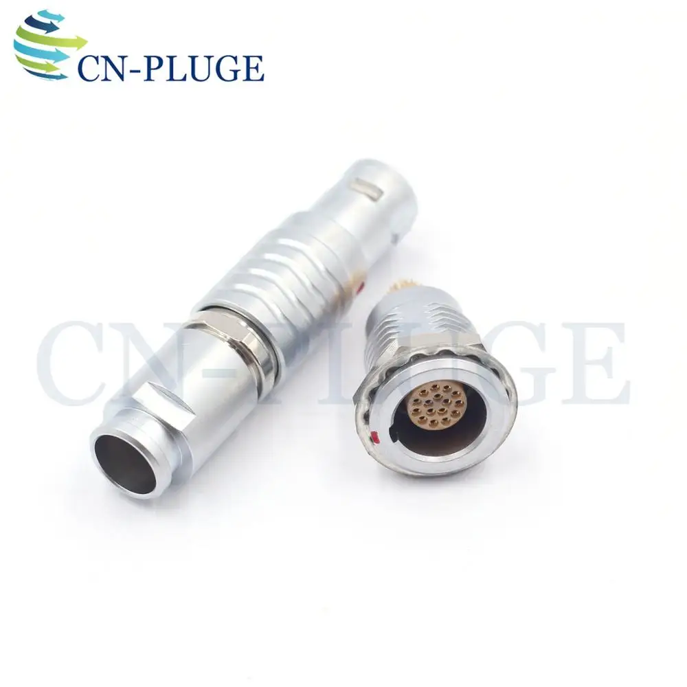 M12 Тип FGG яйцо 1B 2 3 4 5 6 7 8 10 12 14 16 pin пуш-ап самоблокирующийся камера с коннектором и оборудование для модных проверок разъемы - Цвет: 16 Pin