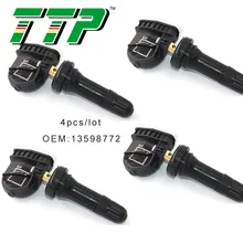 TTP 4 шт. 13598772 TPMS датчик давления в автомобильных шинах Система контроля клапанов для GMC TERRAIN BUICK CADILLAC CHEVROLET TAHOE 315 МГц