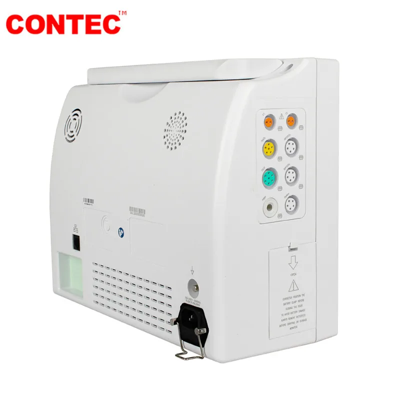 CONTEC Capnograph CO2 Monitor Vital Signs Patient Monitor 6-parameter ICU CCU Use CMS8000