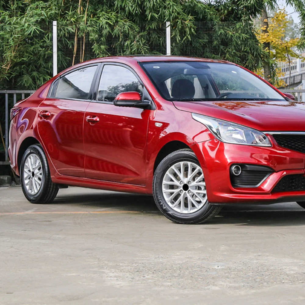 Для KIA RIO 4TH Sedan окна автомобиля Защита от солнца и дождя козырьки щиток Защитная крышка рамка наклейка аксессуары
