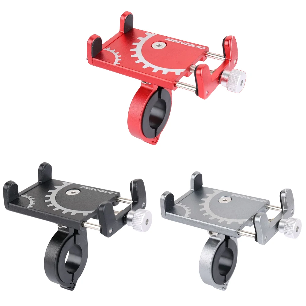 Universal Ständer Clip Anti-rutsch Langlebig Montieren Fahrrad Motorrad GPS Tragbare Verstellbare T