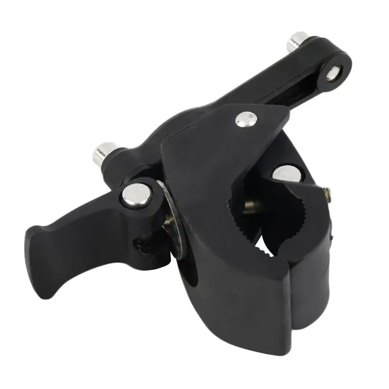 MTB Bike Bicycle Cycling Handlebar Mount Water Bottle Cage Holder Rack Clamp Bracket Cages Bicycle Accessories Black