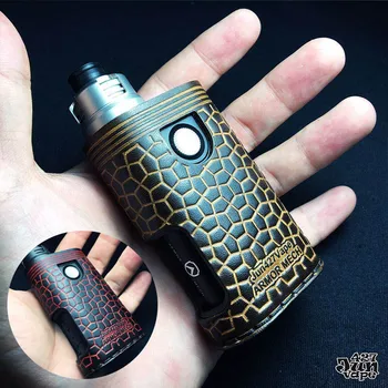 

Jun427Vape Handcrafted Full Grain Leather Case Perfect Fit For Armor Mech V2 Squonker Mod Vape Mod Accessory